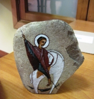 В УКУ презентували виставку ікон на камені.(ФОТО)